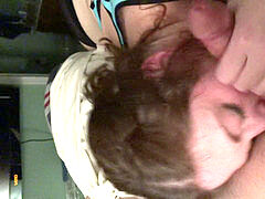 Mother, big boobs, cock sucking