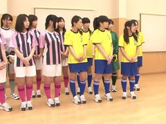 Asiático, Grupo, Japonés, Pezones, Al aire libre, Público, Coño, Tetas