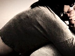 Shared wife in a private blowjob party