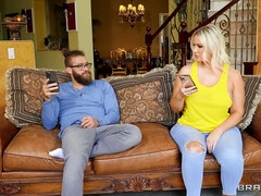 お尻, 美女, デカ尻, デカチン, 気狂い, 淫乱熟女, オージー, 三人