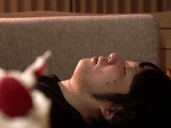 Gros seins, Sucer une bite, Éjaculation interne, Tir de sperme, Hard, Japonaise, Lingerie, Mature