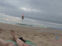 Leie, Strand, Bikini, Blondine, Freundin, Im freien, Muschi, Dürr
