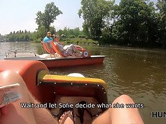 Couple, Tchèque, Hd, Argent, Public, Fils, Adolescente, Épouse