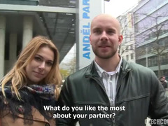 Enthousiasteling, Pijpbeurt, Stel, Sperma in gezicht, Groep, Moeder die ik wil neuken, Openbaar, Swinger