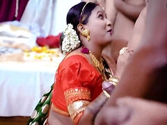 Leie, Grosse titten, Blasen, Braunhaarige, Gruppe, Handjob, Latina, Titten