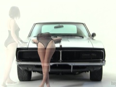 Culo, Morena, Afeitado, Alto, Tetas