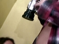 Gros seins, Noire, Brunette brune, Tir de sperme, Gorge profonde, Noir ébène, Interracial, Nénés