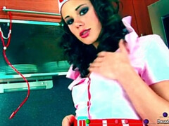 Compilación, Hembra, Masturbación, Enfermera, Solo, Adolescente, Tetas, Juguetes