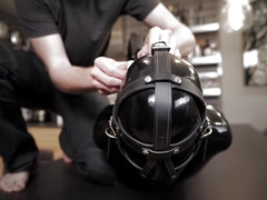 Shiny Strict Hogtie