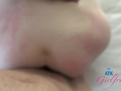 Leie, Blondine, Besamung, Papi, Fingern, Muschi, Rasiert, Titten