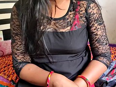 Stepsister seduces her stepbrother and gives him his first sexual experience, clear Hindi audio with Hindi dirty talk - Roleplay