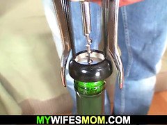 ブロンド, フェラチオ, エロ熟女, イマラチオ, 熟年, 淫乱熟女, 母, 現実