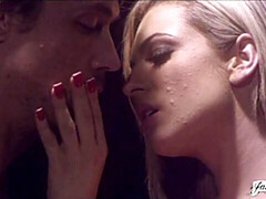 Anaal, Grote kont, Grote lul, Blond, Pijpbeurt, Hondjeshouding, Natuurlijke tieten, Tieten likken