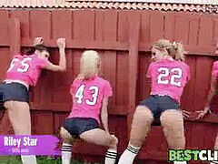 Schlafzimmer, Blasen, Braunhaarige, Kompilation, Latina, Rotschopf, Uniform