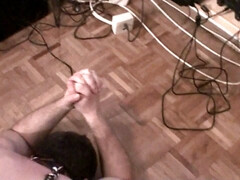 Grosse titten, Blondine, Spermaladung, Schwanz, Weibliche domination, Fetisch, Handjob, Hardcore