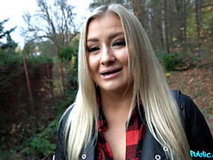 Blonde Blue Eyed Model