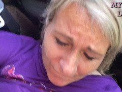 Cul, Gros seins, Blonde, Sucer une bite, Voiture, Italienne, Naturelle, Épouse