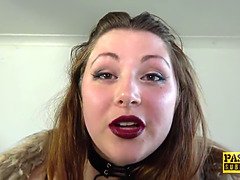 Submissive BBW Estella Bathory punished by Pascals cock