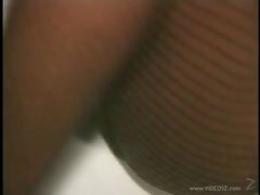 美女, 黒人, 黒人, 下着, 穴開きパンティ