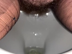 素人, フェラチオ, 淫乱熟女, 天然, ナイロン, 穴開きパンティ, オマンコ, トイレ