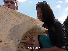 Check out how this stunning Czech teen gets picked up on the streets and pounded hard by her BF