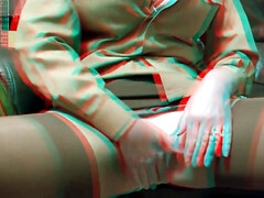 Bettie Hayward in 3 DIMENSIONAL: 1940's USMC Marine Corp Hayward
