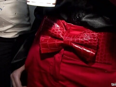 美女, 気狂い, グループ, 手コキする, ハードコア, オージー, パーティ, 公共