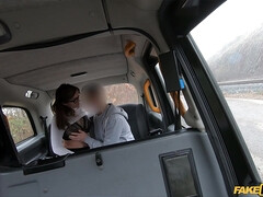 Brunette MILF Nerd With Big Tits - Jenifer Jane fucks in her sexy glasses