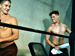 In den arsch, Blasen, Schwanz, Schwul, Handjob, Tätowierung