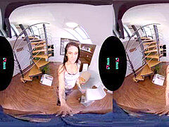 フェラチオ, 茶髪の, イく瞬間, 下着, ガリガリ