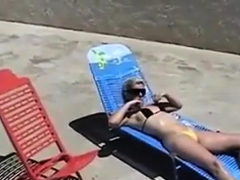 Rubia, Corridas faciales, Madres para coger, Al aire libre, Pov