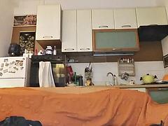 ディルド, フェティッシュ, オナニー, 喫煙, 一人, オッパイの, おもちゃ, ウェブカメラ