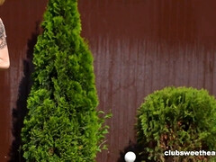 Bikini, Doigter, Groupe, Lesbienne, Seins naturels, De plein air, Fête, Maillot de bain