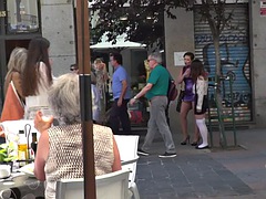 Sadomasoquismo, Tetas grandes, Gordita, Fetiche, Grupo, Pezones, Público, Voyeur