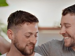 Anal, Couple, Érotique, Homosexuelle, Gym, Hard, Muscle, Tatouage