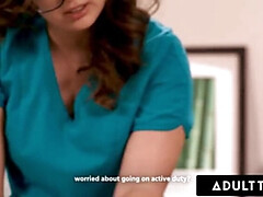 Hot Lesbian Massage - Leana Lovings & Blake Blossom Fuck & Lick Pussy in Steamy HD Scene