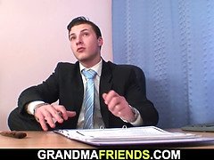 美人, ブロンド, フェラチオ, イマラチオ, 淫乱熟女, 母, 義母, 三人