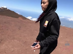 Noire, Petite amie, Nue, Pov, Public, Rasée, Fumer, Nénés