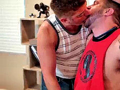 Mamada, Gay, Peludo, Sexo duro