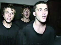 素人, アナル, フェラチオ, 大学生, フェティッシュ, グループ, ハードコア, ガリガリ