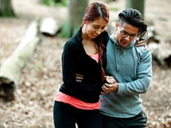 素人, フェラチオ, バック, キス, オマンコ, 赤毛, 恥ずかしがりや, ガリガリ