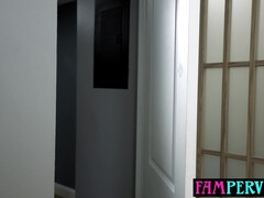 Petite blond hair babe 18yo stepsister needs help