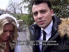 Bedriegen, Hondjeshouding, Europees, Hd, Man, Moeder die ik wil neuken, Geld, Vrouw