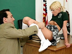 18, デカチン, フェラチオ, バック, 女子高生, 教師, ティーン, オッパイの