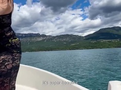 素人, デカパイ, 浮気する, ディルド, 人形, フランス人, 異人種間, アウトドア
