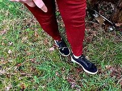 緊縛, 露出狂, アウトドア, 公共, スパンキング