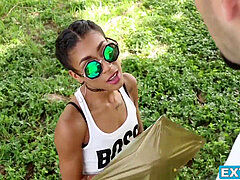 Negro, Adolescente, Tetas