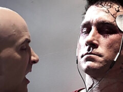 Slaapkamer, Bruinharig, Lesbisch, Likken, Ondergoed, Kut duiken, Geschoren, Tieten likken