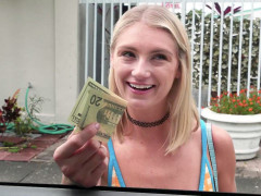 Blondine, Bus, Im freien, Erotischer film