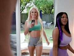 Culo grande, Verga grande, Tetas grandes, Mamada, Morena, Interracial, Masaje, Aceite